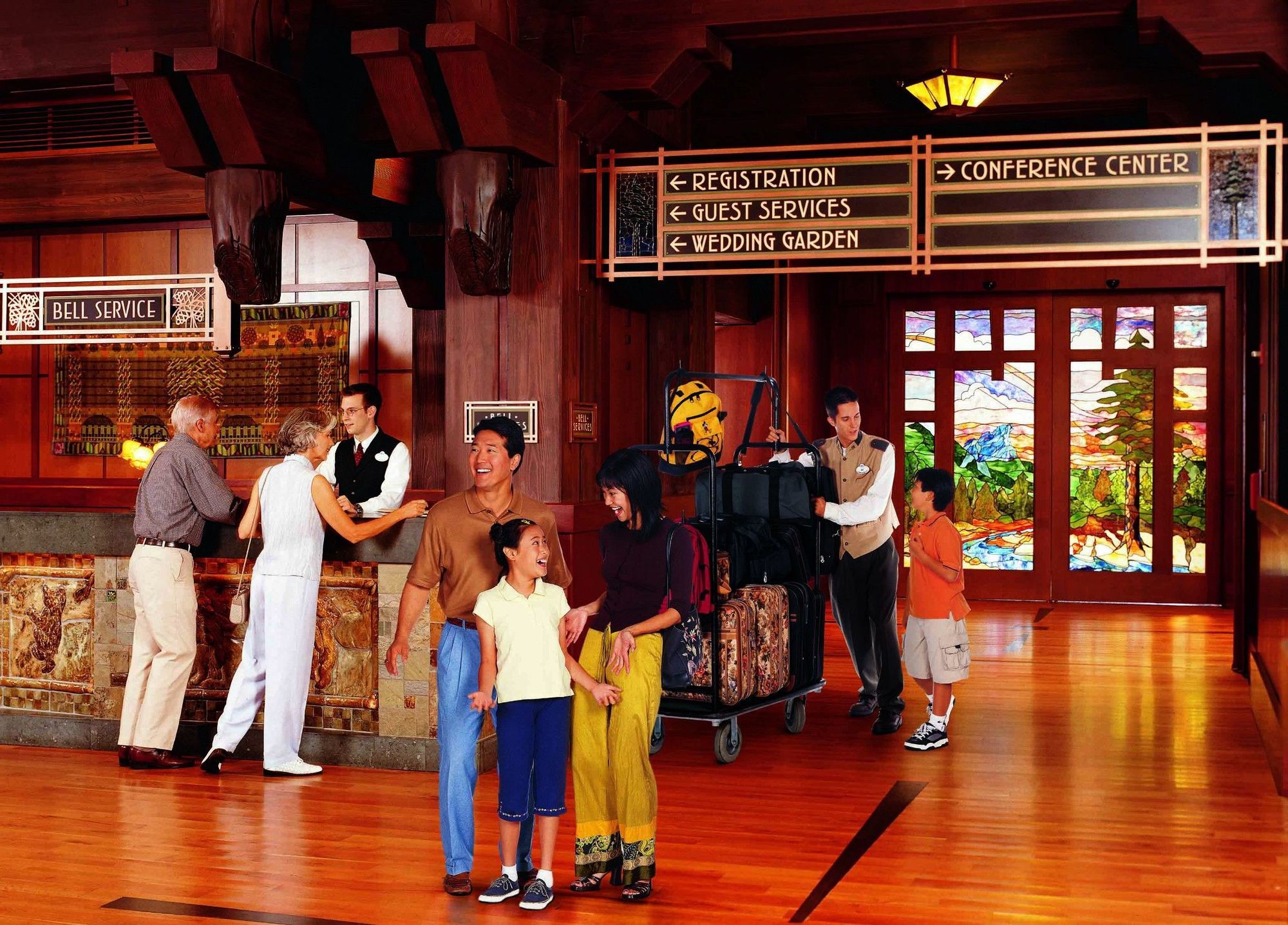 Disney'S Grand Californian Anaheim Eksteriør bilde
