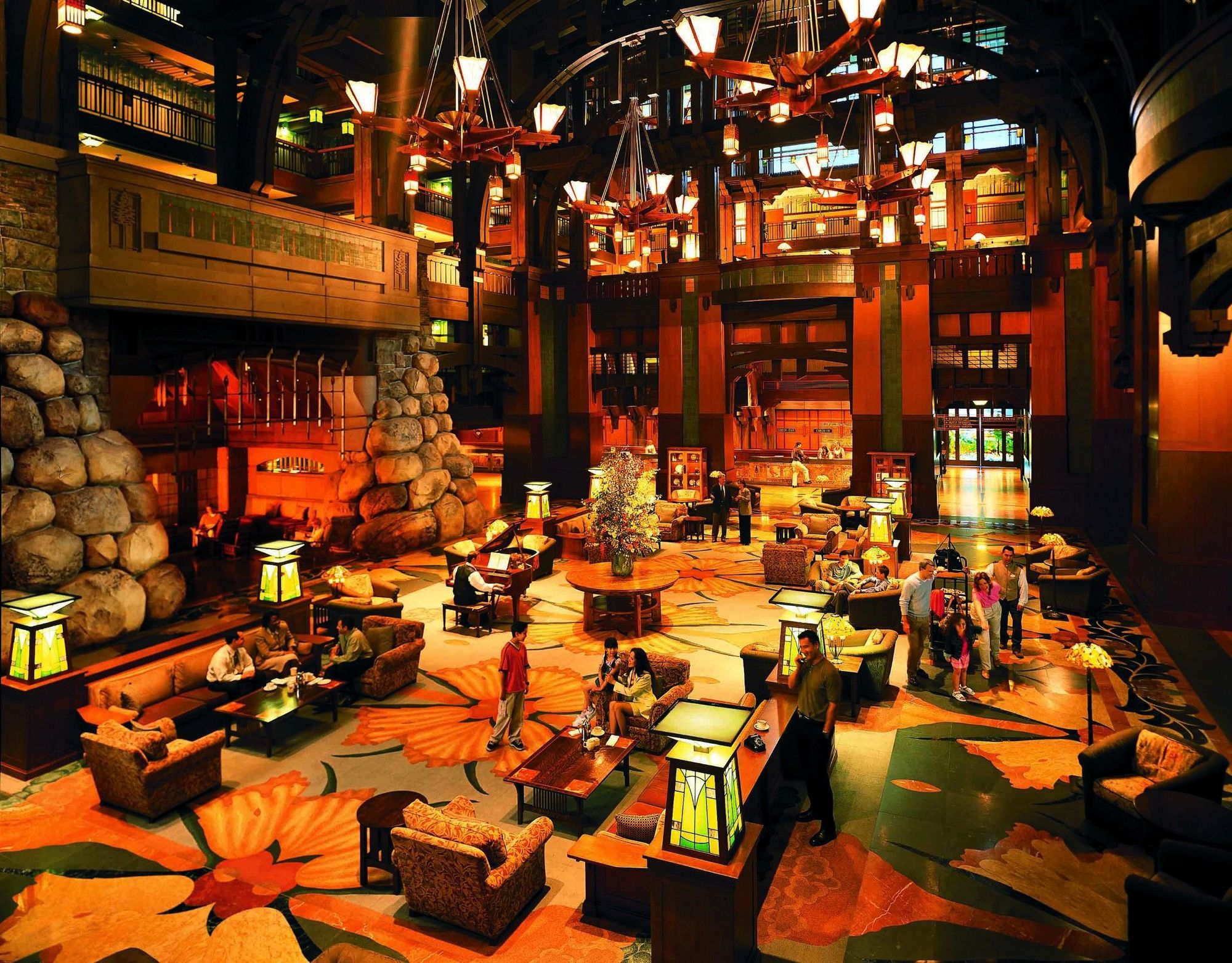 Disney'S Grand Californian Anaheim Interiør bilde